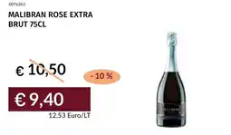 Prezzemolo e Vitale Malibran rose extra brut offerta