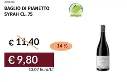 Prezzemolo e Vitale Baglio di pianetto syrah offerta