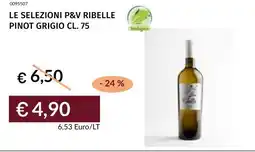 Prezzemolo e Vitale Le selezioni p&v ribelle pinot grigio offerta