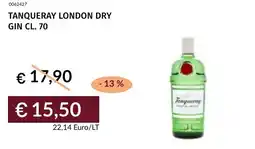 Prezzemolo e Vitale Tanqueray london dry gin offerta