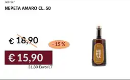 Prezzemolo e Vitale Nepeta amaro offerta