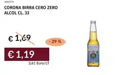 Prezzemolo e Vitale Corona birra cero zero alcol offerta
