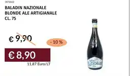 Prezzemolo e Vitale Baladin nazionale blonde ale artigianale offerta