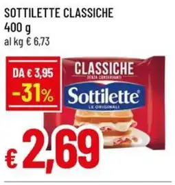 A&O Sottilette classiche offerta