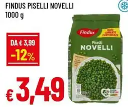 A&O Findus piselli novelli offerta