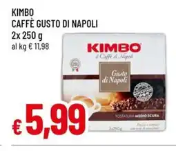 A&O Kimbo caffè gusto di napoli offerta
