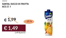 Prezzemolo e Vitale Santal succo di frutta ace offerta