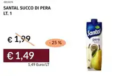 Prezzemolo e Vitale Santal succo di pera offerta