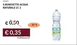 Prezzemolo e Vitale S.benedetto acqua naturale offerta