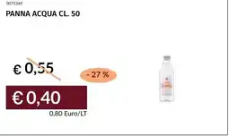 Prezzemolo e Vitale Panna acqua offerta