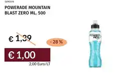 Prezzemolo e Vitale Powerade mountain blast zero offerta