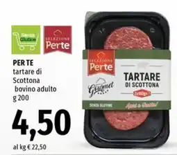 Famila PER TE tartare di Scottona bovino adulto offerta