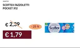 Prezzemolo e Vitale Scottex fazzoletti pocket offerta