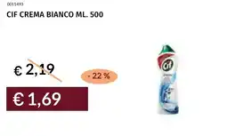 Prezzemolo e Vitale Cif crema bianco offerta
