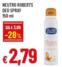 A&O Neutro roberts deo spray offerta