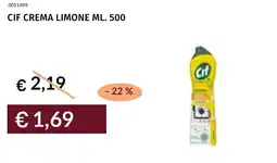 Prezzemolo e Vitale Cif crema limone offerta