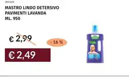 Prezzemolo e Vitale Mastro lindo detersivo pavimenti lavanda offerta