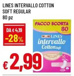 A&O Lines intervallo cotton soft regular 80 pz offerta