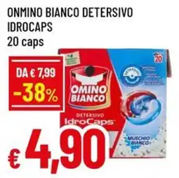 A&O Omino bianco detersivo idrocaps 20 caps offerta