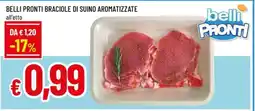 A&O Belli pronti braciole di suino aromatizzate all'etto offerta