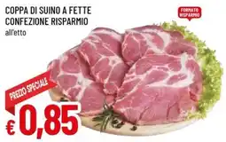 A&O Coppa di suino a fette confezione risparmio all'etto offerta