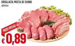 A&O Grigliata mista di suino all'etto offerta