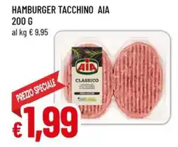 A&O Hamburger tacchino AIA offerta