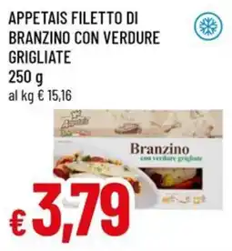 A&O Appetais filetto di branzino con verdure grigliate offerta