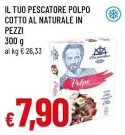 A&O Il tuo pescatore polpo cotto al naturale in pezzi offerta