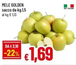 A&O Mele golden sacco da . offerta