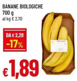A&O Banane biologiche offerta