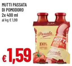 A&O Mutti passata di pomodoro offerta