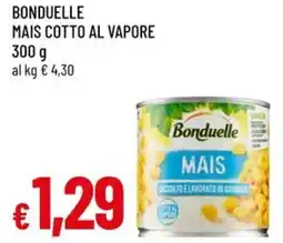 A&O Bonduelle mais cotto al vapore offerta