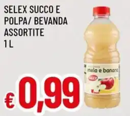 A&O Selex succo e polpa/bevanda assortite offerta