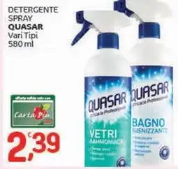 Crai Detergente spray QUASAR Vari Tipi offerta