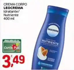 Crai Crema corpo LEOCREMA offerta