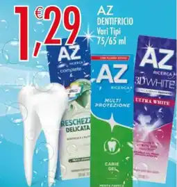 Crai AZ dentifricio vari tipi offerta