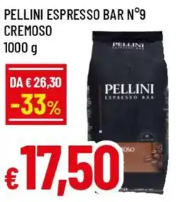 Famila Superstore Pellini espresso bar Nº9 cremoso offerta