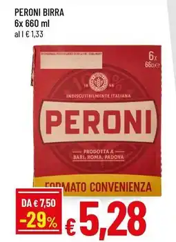 Famila Superstore Peroni birra offerta
