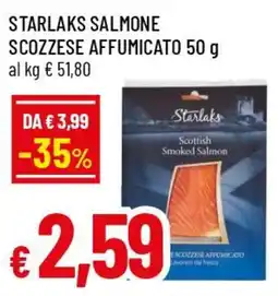 Famila Superstore Starlaks salmone scozzese affumicato offerta