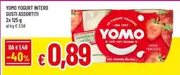 Famila Superstore Yomo yogurt intero gusti assortiti offerta