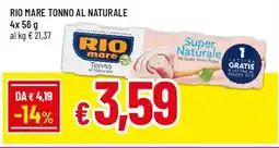 Famila Superstore Rio mare tonno al naturale offerta
