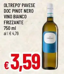 Famila Superstore Oltrepo' pavese doc pinot nero vino bianco frizzante offerta