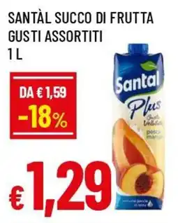 Famila Superstore Santal succo di frutta gusti assortiti offerta