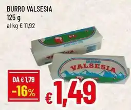 Famila Superstore Burro VALSESIA offerta