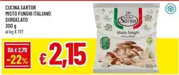 Famila Superstore Cucina sartor misto funghi italiano surgelato offerta