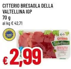 Famila Superstore Citterio bresaola della valtellina IGP offerta