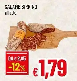 Famila Superstore Salame birrino offerta