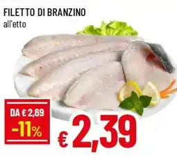 Famila Superstore Filetto di branzino offerta