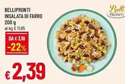 Famila Superstore Bellipronti insalata di farro offerta